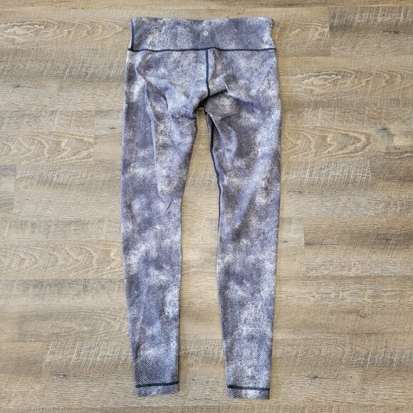 LULULEMON | Wunder Under Pant III Patterned Leggings | Sz. 10 - Picture 8 of 9